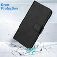 thumbnail image 5 of Phone Case for Samsung Galaxy A14 4G/5G Flip Folio Card Slots Holder Litchi Pattern PU Lether Wallet, 5 of 5