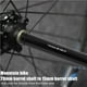 thumbnail image 5 of Advancent Adaptador de eje pasante de bicicleta 100mm/110mm conversión de cubo de rueda de liberación rápida delantera 20/15mm adaptador de eje de Ciclismo Advancent OD008679-00, 5 of 6