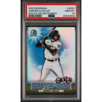 Graded 2023 Topps Bowman Jordan Lawler #SOS1 Sights on September Rookie RC Baseball Card PSA 10 Gem Mint