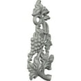 thumbnail image 2 of Ekena Millwork 5 1/4"W x 12 1/2"H x 1"P Small Grape and Leaf Onlay, 2 of 6