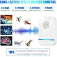 thumbnail image 4 of Ultrasonic Pest Repeller 1 Pack, Ultrasonic Pest Repellent, Indoor Pest Control for Home, Kitchen, Garage, Office, Warehouse, Hotel, 4 of 7