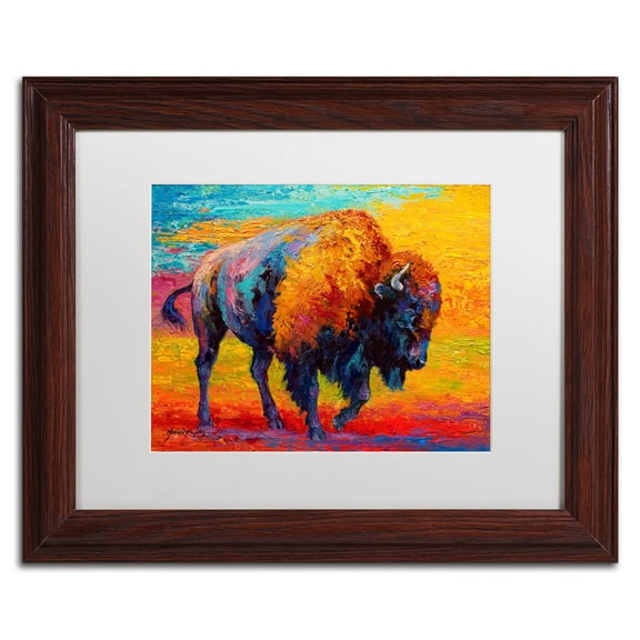 Marion Rose 'Spirit of the Prairie' Matted Framed Art