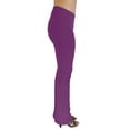 thumbnail image 2 of Vivian's Fashions Flare Bottom Pants, Junior Size (Purple, 2X), 2 of 3