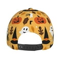 thumbnail image 6 of Daiia Happy Halloween print Baseball Cap Men Women Golf Dad Hat Adjustable Original Classic Low Profile Hat Unconstructed Plain Cap, 6 of 9