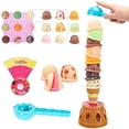 thumbnail image 1 of Juego de equilibrio de torre de apilamiento de helados con scooper para niños Juego de jue Liberty Imports Liberty Imports, 1 of 2