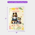 thumbnail image 5 of Happy Mother's Day Proud Collie Mom 5x7in Folded Greeting Card Collie Dog Lover Gifts Idea Single Note Card with Envelope - 03003, 5 of 5