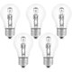 thumbnail image 1 of E27 A55 Dimmable Halogen Bulb 42W 650LM Warm White 2700K, AC 220-240V Glass Lighting, Pack of 5, 1 of 5