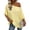 Yellow, variant on Linen Off Shoulder Top for Women Raglan Sleeve Casual Shirt Loose Fit Vacation Beach Summer Tops, Purple M