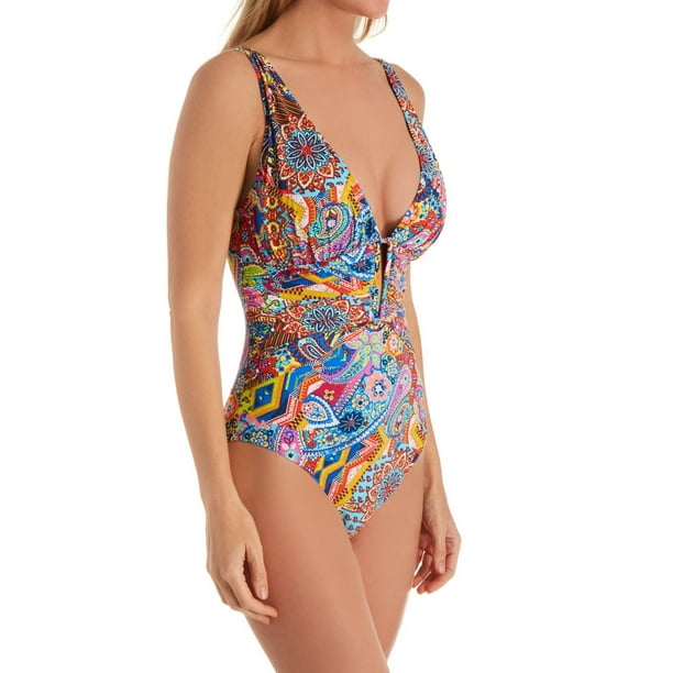 Bleu By Rod Beattie Women's Bleu Rod Beattie 20715 Groovy Baby OTS Molded Cup One Piece