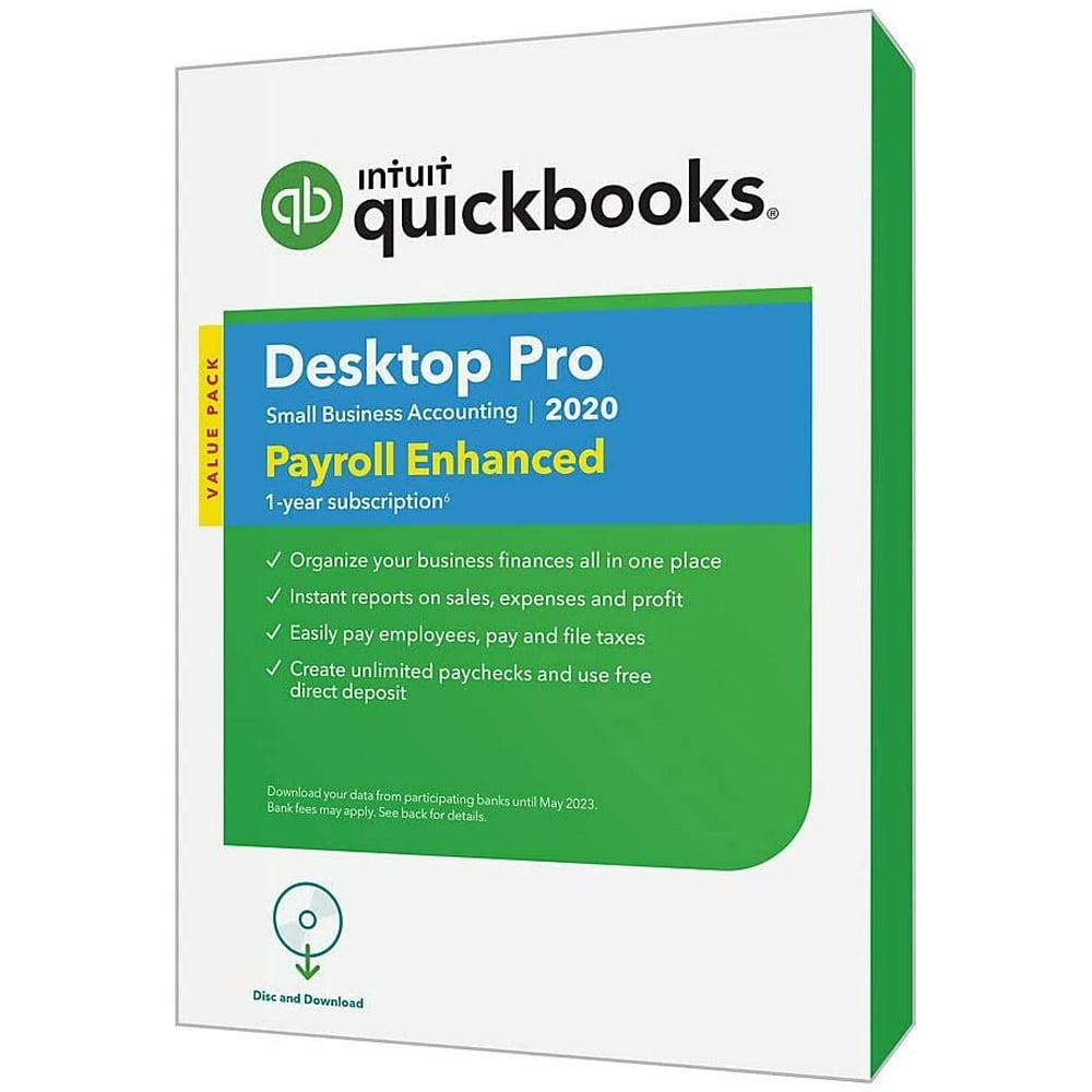 QuickBooks Desktop Pro with Payroll 2020