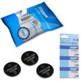 thumbnail image 2 of HQRP 3 Pack Lithium Coin Battery compatible with Polar Heart Rate Monitor FT80, M32, 2 of 9