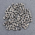 thumbnail image 2 of MasteelfCA 50Pcs European Aluminum Extrusions Slim T-Nut M5 Thread (M5x10x6), 2 of 7
