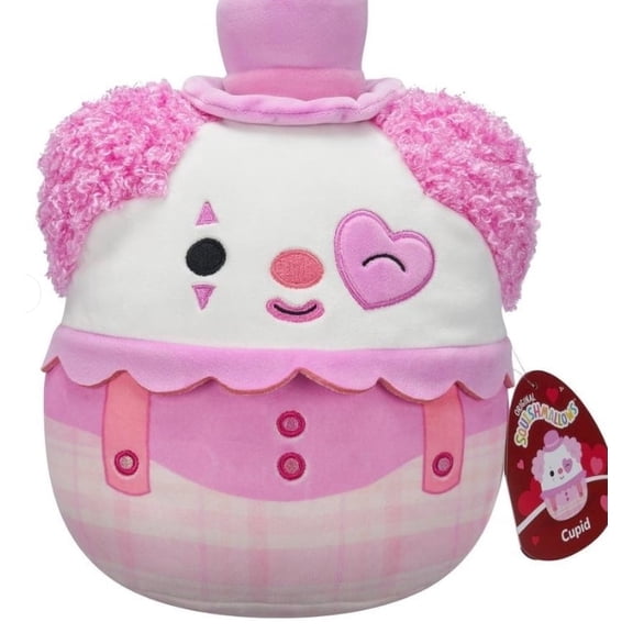 Squishmallows Cupid the Clown Valentines Plush - 7"