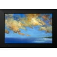 thumbnail image 2 of Finch, Sheila 14x10 Black Modern Framed Museum Art Print Titled - Golden Cloudscape, 2 of 5