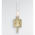 thumbnail image 6 of Vivio Lighting Roma Modern Dimmable LED Champagne Gold Wall Sconce with Clear Glass Shades, 6 of 6