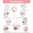 thumbnail image 3 of Desk Lamp For Children, Eye-Friendly Reading Lamp With Pen Holder, Usb Rechargeable Table Lamp, Dimmable Bedside Lamp With Touch Sensor, 3 of 7