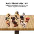thumbnail image 2 of 12pcs Dog Figurines Playset Realistic Detailed Puppy Figures Dogs Animals Toy, 2 of 8