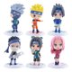 thumbnail image 4 of 6 unids/lote Auckland Sasuke Gaara Uchiha Madara base de personalidad mini figura 7-8 cm 2 estilos NARUTO, 4 of 4