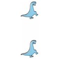 thumbnail image 1 of Guardurnaity Broche de dibujos animados encantadores dinosaurios joyería esmalte solapa pines niños XZ241 XZ241 2Conjunto, 1 of 6