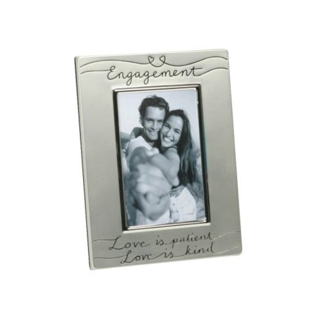 Unique and Thoughtful Gift Idea Haysom Interiors Beautiful Two Tone Silver Plated 40th Anniversary 4 x 6 Picture Frame with Black Velvet