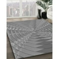 thumbnail image 3 of Ahgly Company Machine Washable Indoor Rectangle Transitional Gray Area Rugs, 3' x 5', 3 of 7