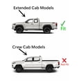thumbnail image 3 of Clear Driver Left Side Quarter Window Quarter Glass Compatible with Toyota Tacoma Pickup Extended Cab 2016-2023 Models, 3 of 4
