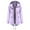 Purple, variant on Odeerbi Winter Coats for Women 2025 Solid Rain Jacket Outdoor Jackets Waterproof Hooded Raincoat Windproof Burgundy
