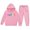 Pink, variant on WOYY Toddler Girls 2Pcs Sweatsuits Letter Hoodie Jogger Pants Outfits, Sizes 2-3T