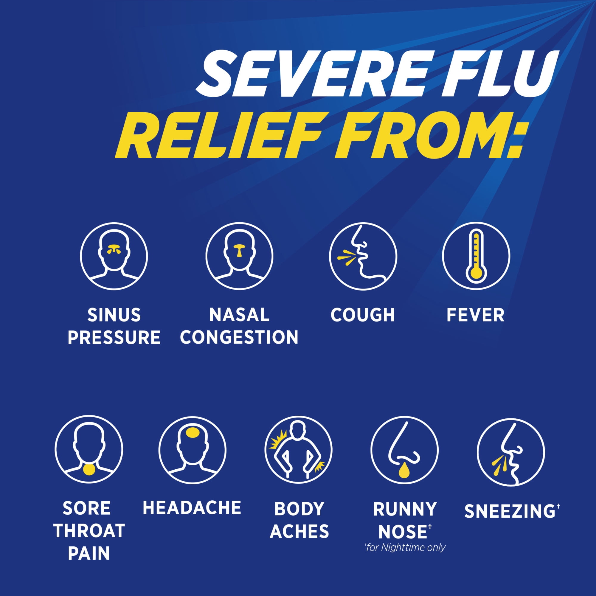 Theraflu-D Flu Relief Max Strength Syrup, Nighttime Medicine, Cherry Flavor, 8 Fl Oz Bottle