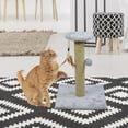 thumbnail image 6 of YWMJZEU Cat Scratching Post Cat Scratcher Scratch Post Interactive Toy Cat Gift Climbing Square Gray, 6 of 9