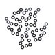 thumbnail image 5 of 50 piezas de racas de bádminton anillos de arandela portátiles de reparación de alambre de alambre livianos juntas de mantenimiento universal Negro, 5 of 8