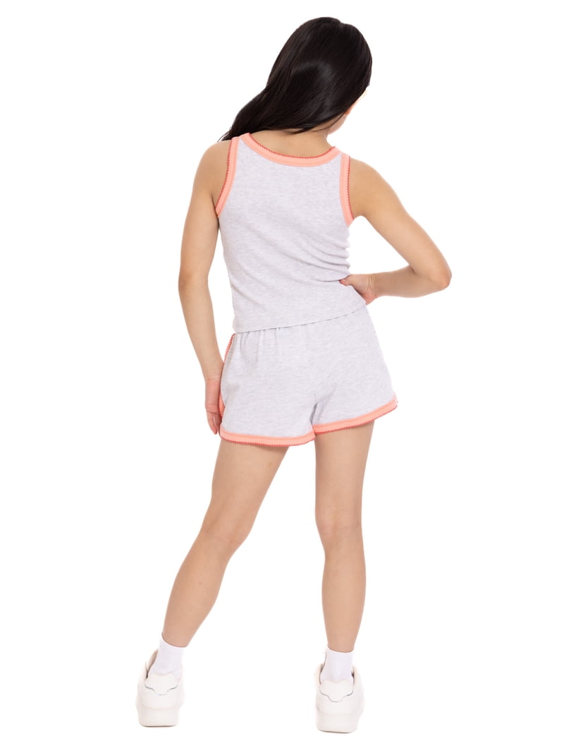 Toy Story Girls Graphic Tank Top and Matching Shorts Set, 2-Piece