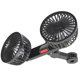 thumbnail image 3 of Ventilador Refrigeración para Respaldo Asiento Coche Doble Cabezal USB 3 Velocidades Rotación 360 ​​grados 12V 24V, 3 of 9