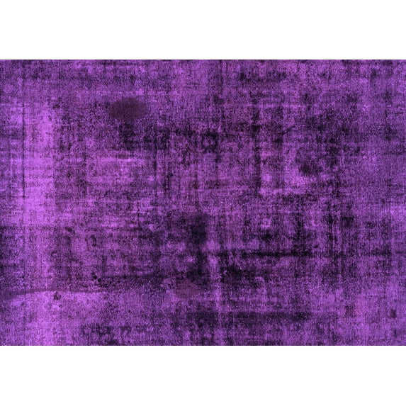 Ahgly Company Indoor Rectangle Persian Purple Bohemian Area Rugs, 8' x 12'