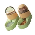 thumbnail image 3 of Pet Food Feeder and Waterer Set,Automatic Cat Feeder and Water Dispenser Pets Cats Dogs Automatic Waterer and Food Feeder for Small Medium Cats Dogs Big Capacity, 3 of 8