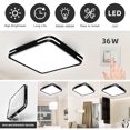 thumbnail image 1 of BESTYASH living room lights 1Pcs Led Panel Light Minimalist Style Black Plastic, 1 of 6