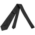 thumbnail image 7 of Xfvqtps Tie for Men Pre-Tied Classic Neckties Soild Color 3.15" for Formal Dress Business Black, 7 of 7