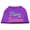 Purple, variant on Merry Christmas Screen Print Shirt Purple XS (8)