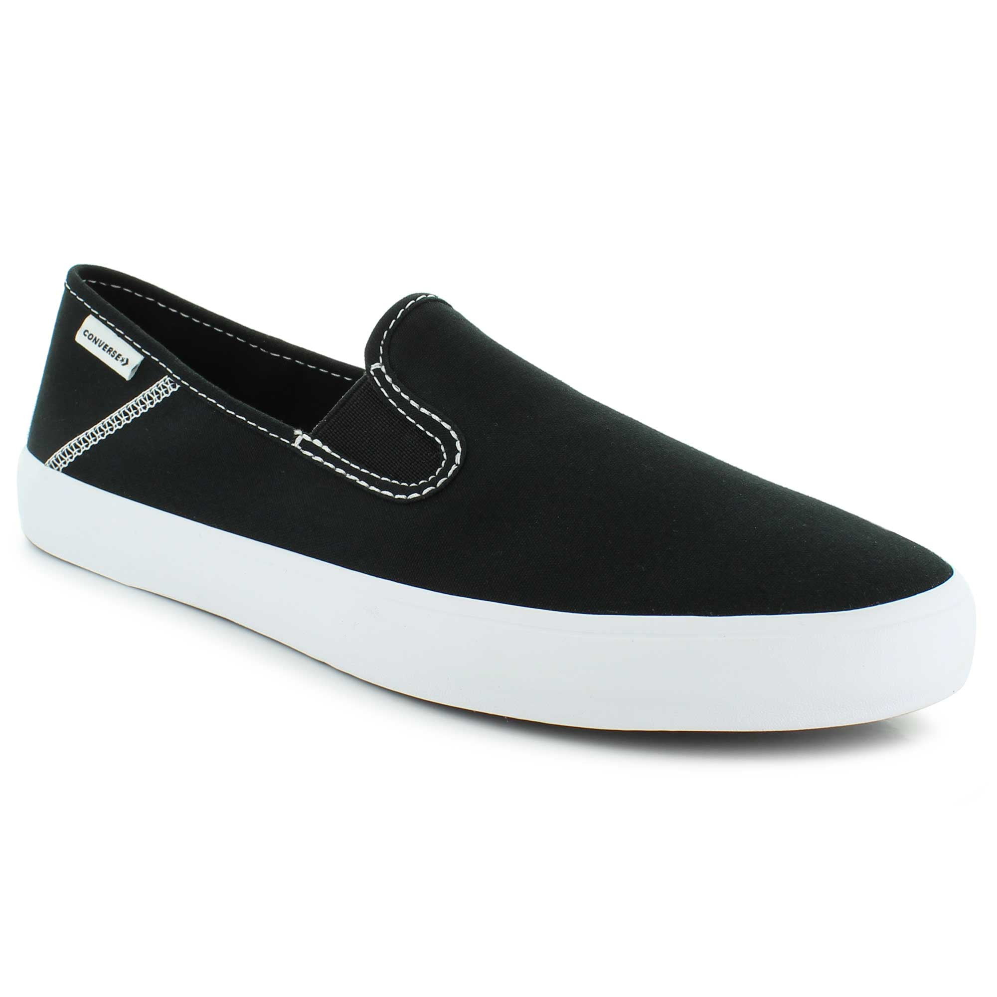 Converse Women's Rio Slip Low Top Sneakers (Black, 7) - Walmart.com