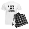 thumbnail image 6 of CafePress - Lake Life Floats My Boat Men's Light Pajamas - Men's Light Loose Fit Cotton Pajama Set, 6 of 7