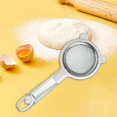 thumbnail image 1 of Fine Mesh Strainer Soya Milk Filter for Egg Liquid Loose Tea Leave Skimming beige small, 1 of 8