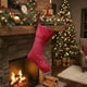 thumbnail image 4 of Decoraciones navideñas, adornos navideños, regalos navideños, calcetines navideños, calcetines suaves para decoración de escenas, accesorios colgantes, calcetines navideños de poliéster., 4 of 6