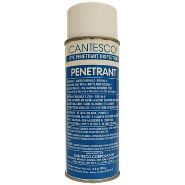 Cantesco 437-P301W-A White Visible Dye Penetrant- Water Washable