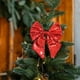 thumbnail image 5 of Christmas Bow Decorations Garland Bow Small Christmas Tree Bow Sequin Bow Tie Christmas Decoration Bow Decorations For Home Christmas Party, 5 of 6