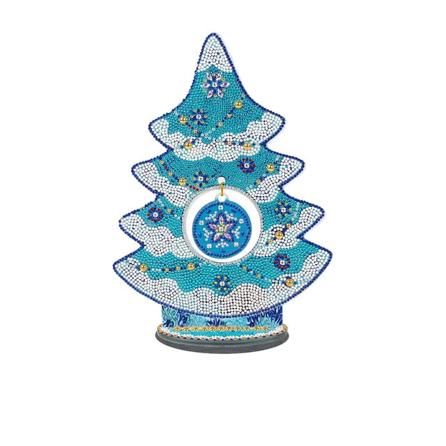 Cateissary Regalo único 5D DIY árbol de Navidad pintura de diamante decoración navideña DIY pintura de diamante fácil Artesanía tipo 5