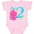 thumbnail image 3 of Inktastic I'm Two- cute octopus birthday Boys or Girls Baby Bodysuit, 3 of 5