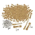 thumbnail image 2 of Zentra 200 Pieces Zipper Repair Kit Removable Multifunctional for Tent Purse Size 8 Khaki, 2 of 10