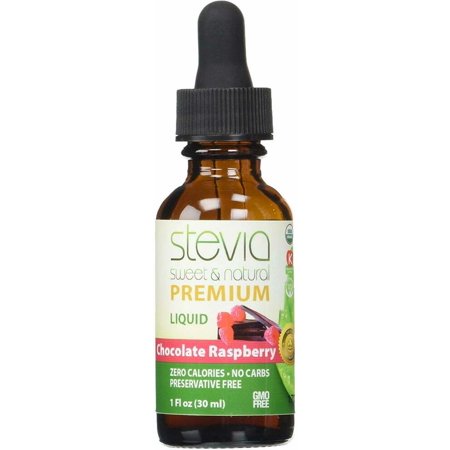 ANUMED INTERNATIONAL Chocolate Raspberry Stevia Liquid 1