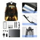 thumbnail image 4 of Easygdp Cool Black Eagle Mochila Casual para Portátil, Mochila para Escuela, Viajes, Negocios, 4 of 6