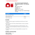 thumbnail image 2 of Rear To Frame Sway Bar Bushing Kit - Compatible with 2000 - 2019 Chevy Tahoe 2001 2002 2003 2004 2005 2006 2007 2008 2009 2010 2011 2012 2013 2014 2015 2016 2017 2018, 2 of 2